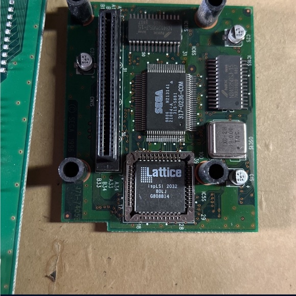 Dynamite Cop Sega Model 2C ROM Board Only Arcade Game PCB Board Part C7A - Picture 7 of 7